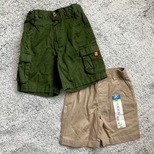 Army green and Khaki Shorts bundle